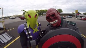 Read more about the article KILLER MOTH with RED SKULL